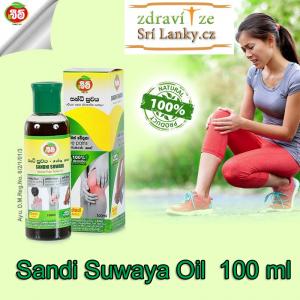 Ajurvédský Sandi Suwaya Oil – olej zmírňující bolesti kloubů 100 ml
