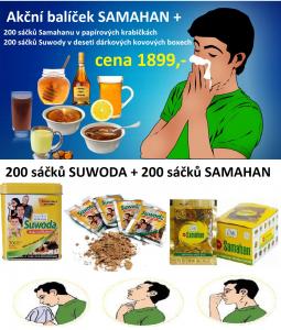 Akční balíček SAMAHAN + (200 sáčků Samahan, 200 sáčků Suwoda)