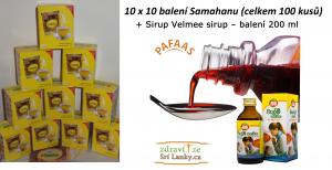 Samahan 100 ks + Velmee sirup – balení 200 ml