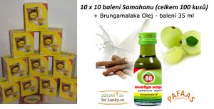 Samahan 100 ks + Brungamalaka Olej - balení 35 ml