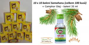 Samahan 100 ks + Camphor Olej - balení 35 ml