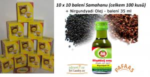 Samahan 100 ks + Nirgundyadi Olej - balení 35 ml