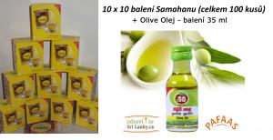 Samahan 100 ks + Olive Olej - balení 35 ml