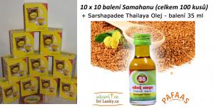 Samahan 100 ks + Sarshapadee Thailaya Olej - balení 35 ml