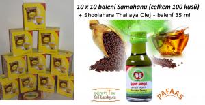 Samahan 100 ks + Shoolahara Thailaya Olej - balení 35 ml