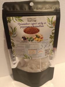 Zázvor + Koriandr čaj 25 sáčků Zázvor + Koriandr čaj 25 sáčků